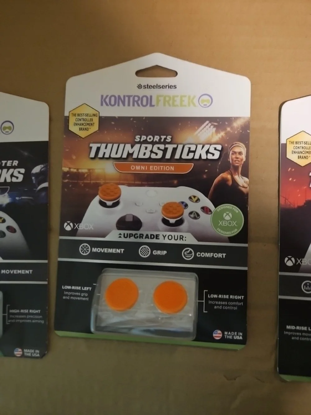 KontrolFreek Inferno Red Thumbsticks for Xbox - Precision AIM & Movement